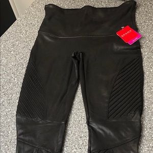 Brand new, Spanx Moto stretch pants sz. L